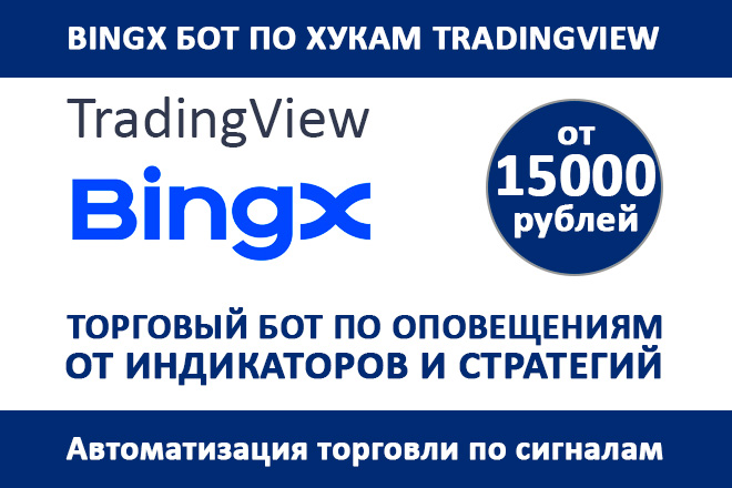 Бот Bingx по хукам TradingView